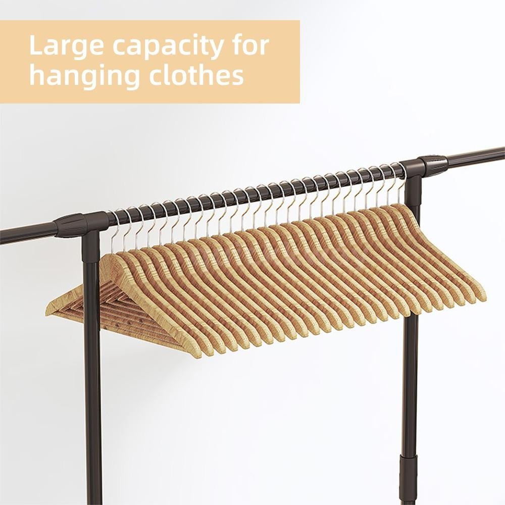 3/2 - Layer Floor - Standing Clothes Rack – Multi - Layer Garment Organizer - Saadiq.pk