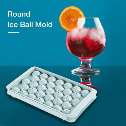 33 Ball Ice Cube Tray – Round Ice Mold with Easy Release Design - Saadiq.pk