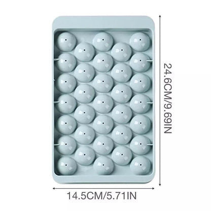 33 Ball Ice Cube Tray – Round Ice Mold with Easy Release Design - Saadiq.pk
