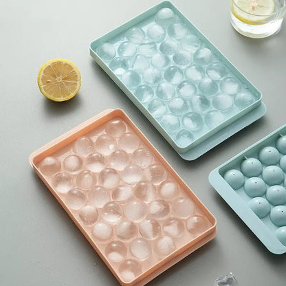 33 Ball Ice Cube Tray – Round Ice Mold with Easy Release Design - Saadiq.pk