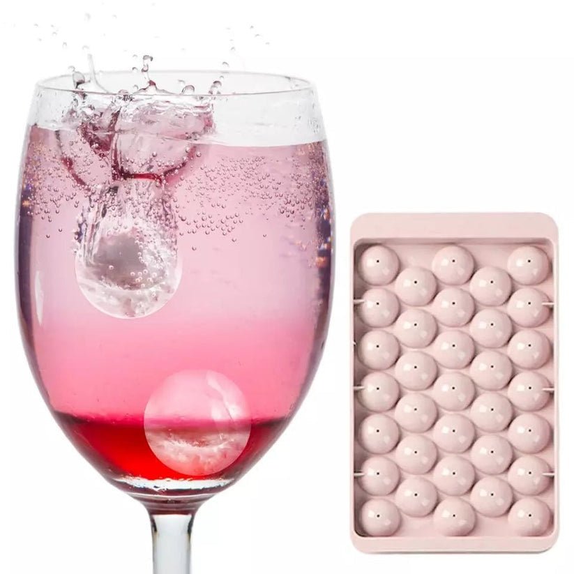 33 Ball Ice Cube Tray – Round Ice Mold with Easy Release Design - Saadiq.pk
