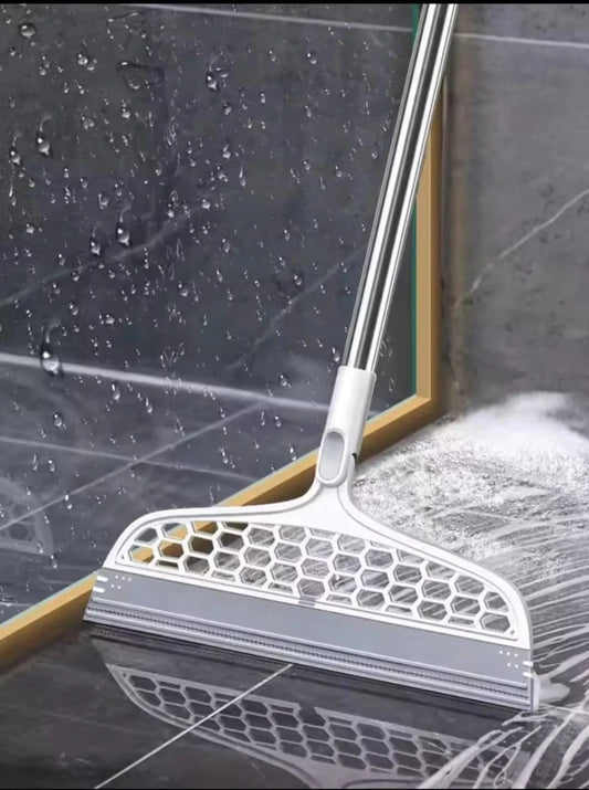 360° Adjustable Floor Scraper Squeegee – Wide Head Cleaner - Saadiq.pk