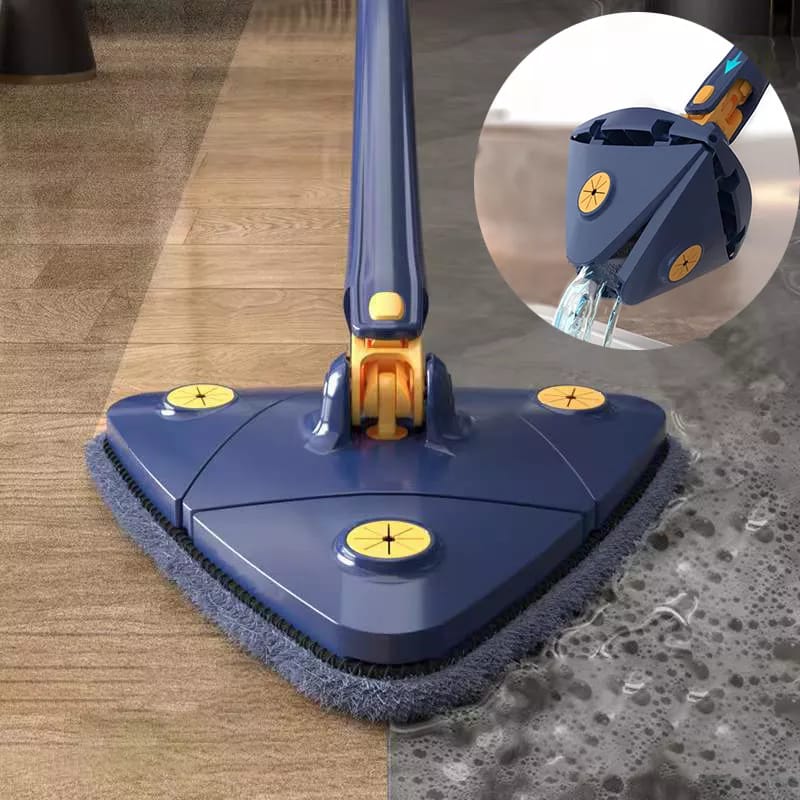 360° Rotatable Mop – Durable & Washable Professional Floor Cleaner - Saadiq.pk