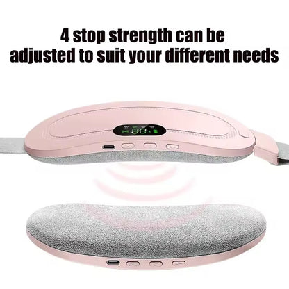 Electric Period Cramp Massager & Heating Belt – Pain Relief for Women