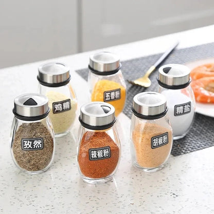 360° Rotating Spice Jar Set