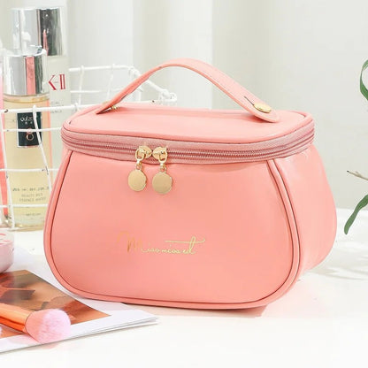 PU Leather Travel Makeup Bag