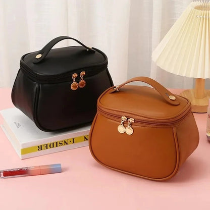 PU Leather Travel Makeup Bag