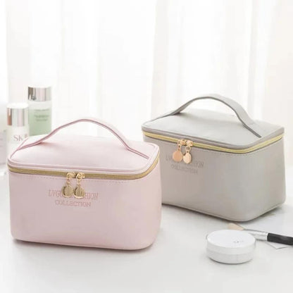 Large Capacity 3 Pcs PU Travel Cosmetic Bag