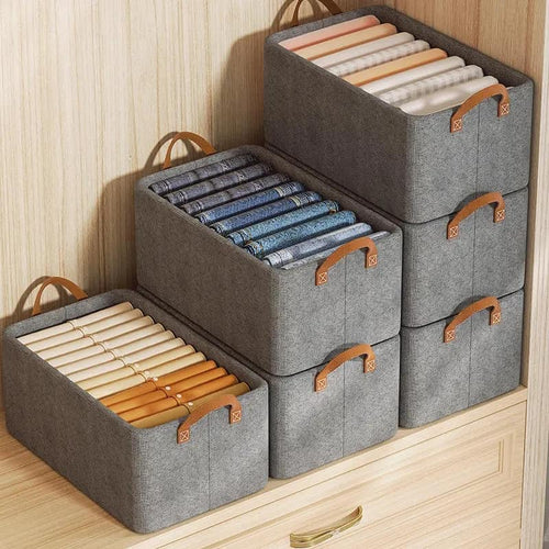 Wardrobe Storage Organizer With Steel Frame