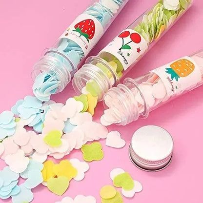 Portable Mini Flower Paper Soap – Travel-Friendly Disposable Soap Sheets