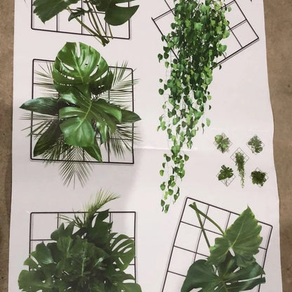 Wall Decorative Grass Stickers