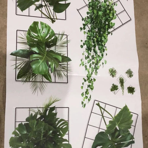 Wall Decorative Grass Stickers