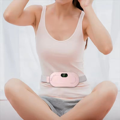 Electric Period Cramp Massager & Heating Belt – Pain Relief for Women
