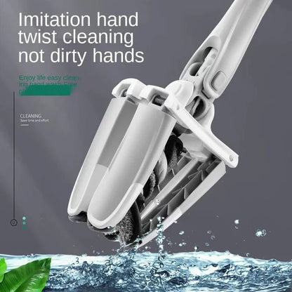 360° Self-Wringing Microfiber Floor Mop