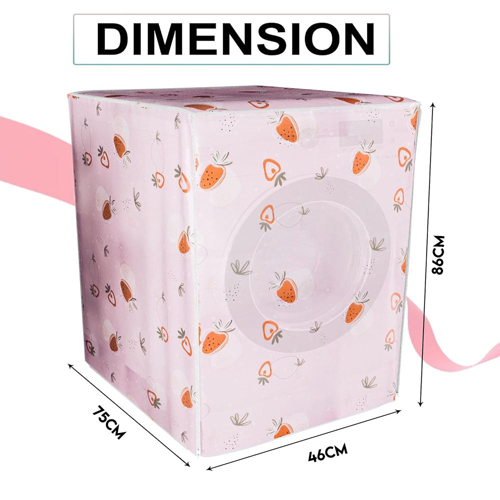 Washing Machine Cover Strawberry Print