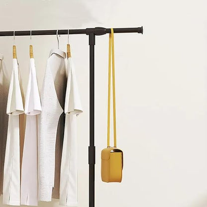 3-Layer Attachable Clothes Organizer with Wheels | Multi-Tier Laundry Drying Rack | Space-Saving Clothes Dryer Stand