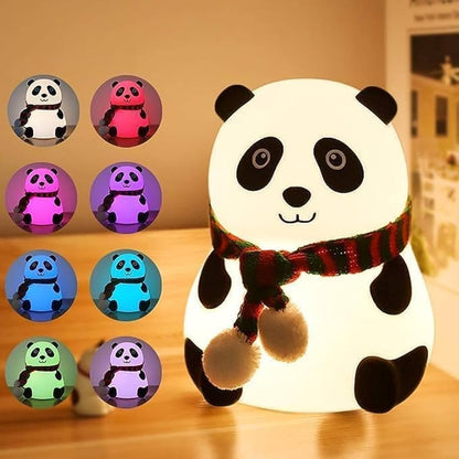Panda Night Light – Soft LED Rechargeable Lamp for Kids Bedroom