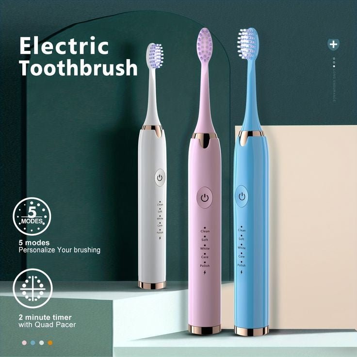 3D Sonic Clean Electric Toothbrush - Saadiq.pk
