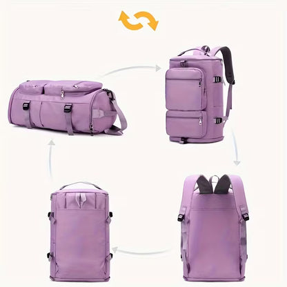 Trendy Travel & Gym Backpack – Multi-Purpose Large Capacity Bag