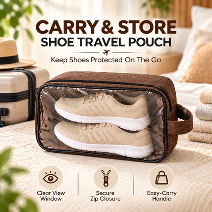 Travel Shoe Storage Bag – Portable Shoe Pouch