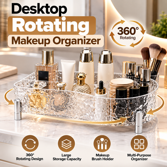 Desktop Rotating Makeup Organizer