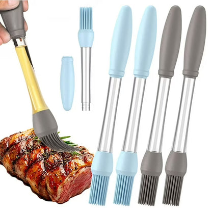 Heat‑Resistant Silicone Basting Brush for BBQ, Baking & Cooking