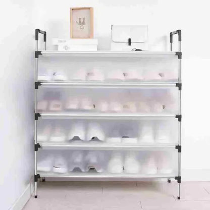 Dustproof Multilayer Shoe Rack – Space-Saving Shoe Organizer Cabinet