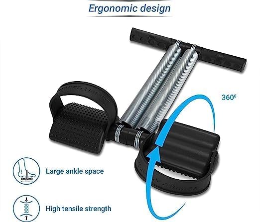 Double Spring Metal Tummy Trimmer
