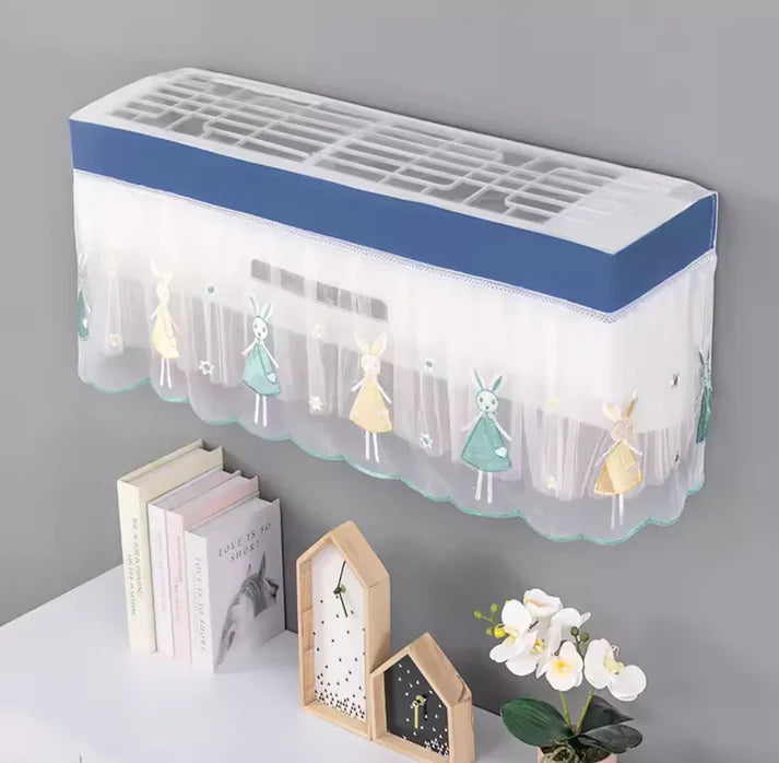 AC Dust Cover | Washable Decorative Air Conditioner Cover