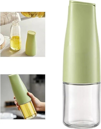 450ml Auto Flip Oil Dispenser Bottle – Leak - Proof Kitchen Container - Saadiq.pk
