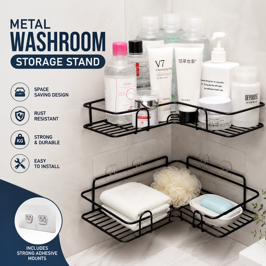Metal Washroom Storage Stand