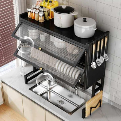 Double Cabin Over the Sink Rack