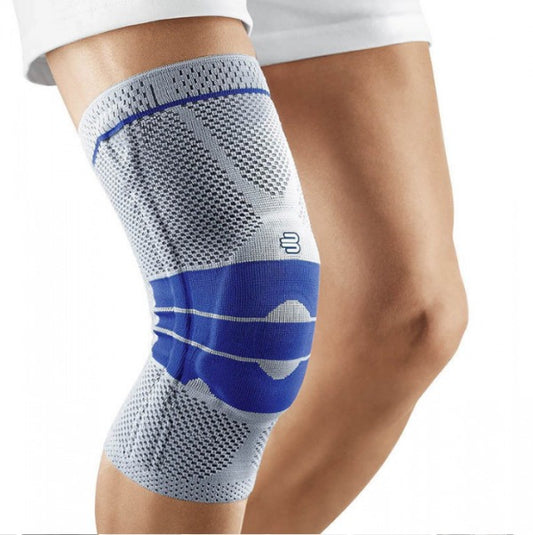Knee Brace Compression Sleeve with Silicone Gel Spring Support