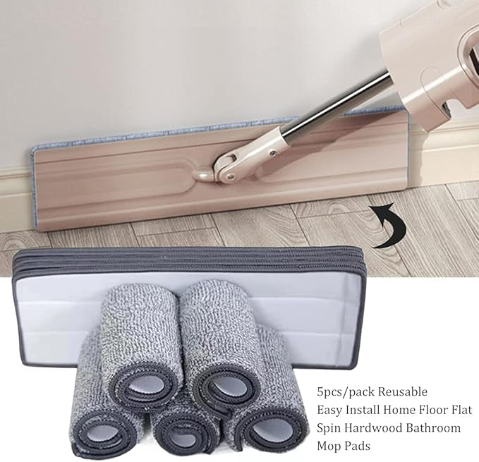 Washable Durable Replacement Microfiber Pads