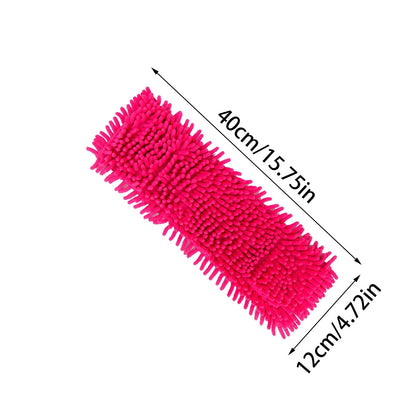 Microfiber Flat Mop Heads – Reusable, Streak-Free Floor Cleaning Pads