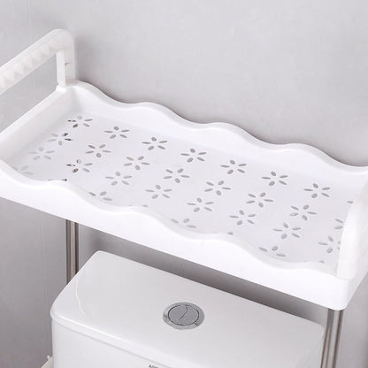 2 Tier Toilet Storage Rack Caamoad Shelf Stainless Steel