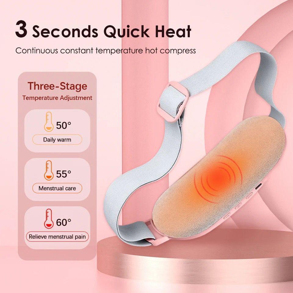 Electric Period Cramp Massager & Heating Belt