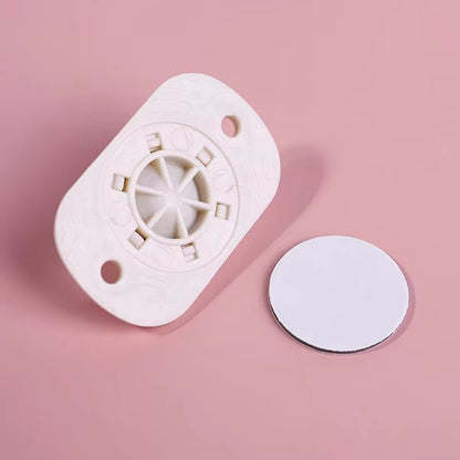 4pcs Pulley Self - Adhesive Wheels – Easy Move Furniture & Storage Roller Set - Saadiq.pk