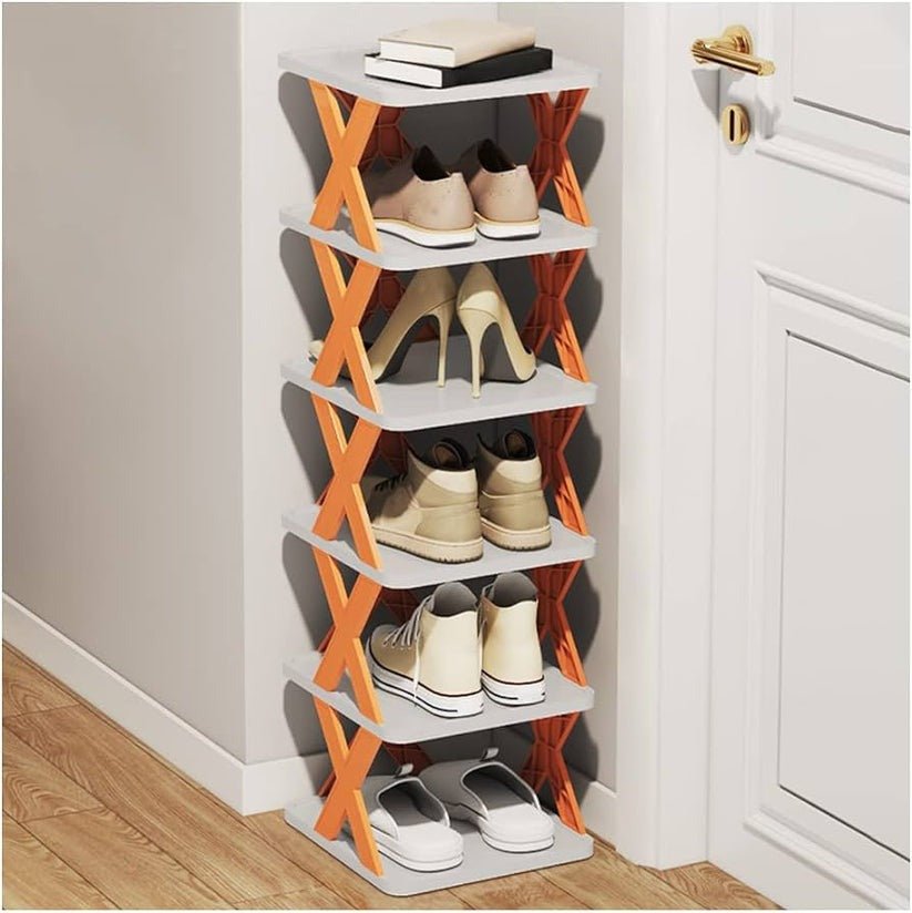 5 Layer Folding Shoe Rack - Saadiq.pk