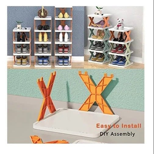 5 Layer Folding Shoe Rack - Saadiq.pk