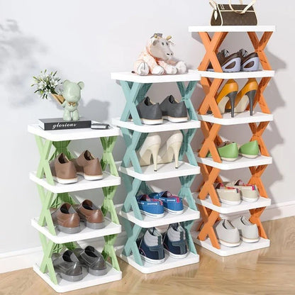 5 Layer Folding Shoe Rack - Saadiq.pk