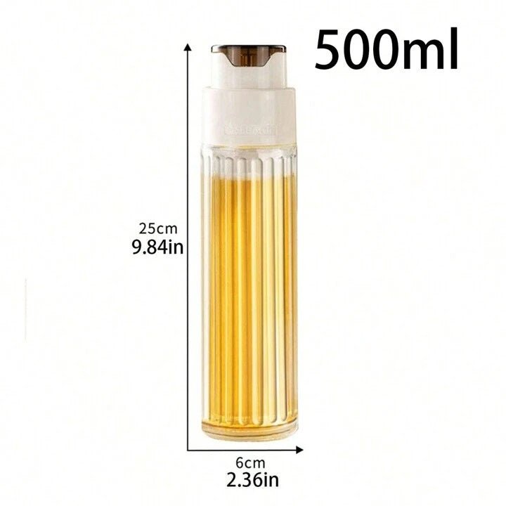500ml Oil Bottle – Automatic Opening & Closing Dispenser - Saadiq.pk