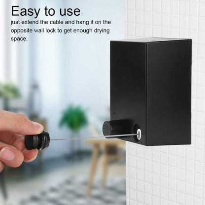 Japanese Clothesline with 4.2m Adjustable Stainless Steel Rope