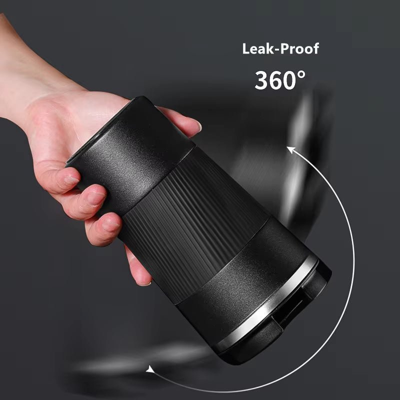 510ML Travel Coffee Mug – Stainless Steel Thermal Cup with Leakproof Lid - Saadiq.pk