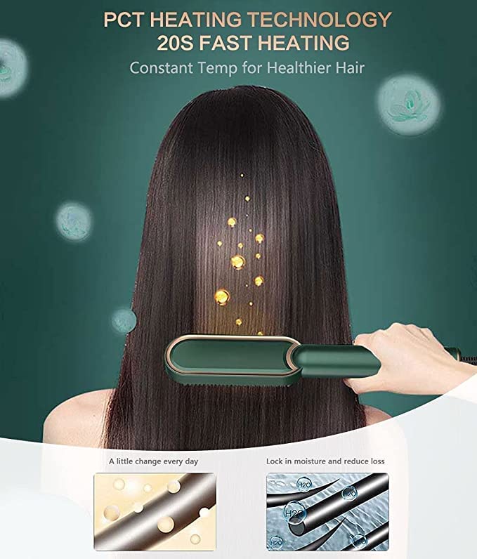 Hair Straightener with Comb