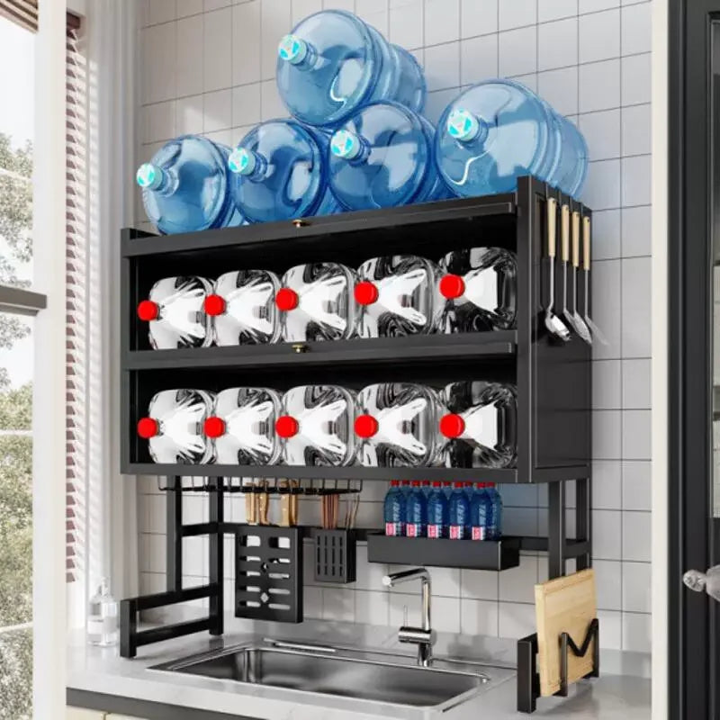 Double Cabin Over the Sink Rack