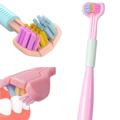 Soft bristle toothbrush tongue cleaner - Saadiq.pk