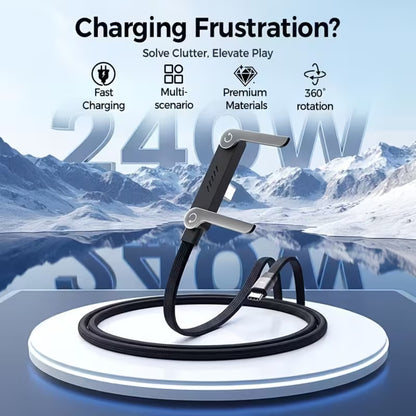 2 in 1 charging cable phone stand - Saadiq.pk Pakistan