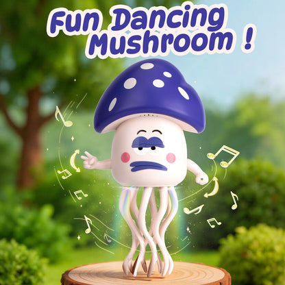 Dancing Mushroom Toy with Lights & Music | Crawling Baby Toy