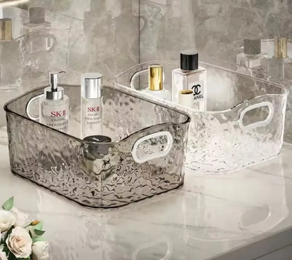 Acrylic Cosmetic Organizer with Handle